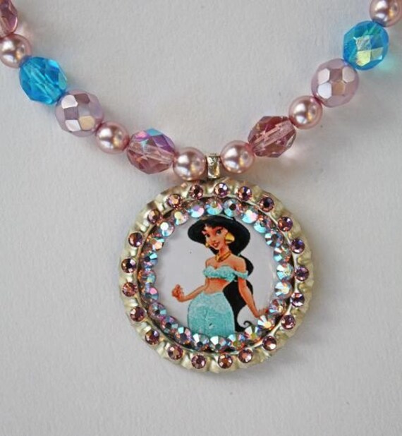 Items similar to Princess Jasmine Necklace on Etsy