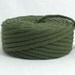TShirt Yarn Recycled Army Green 29 Yards Super Bulky Crafting Cord