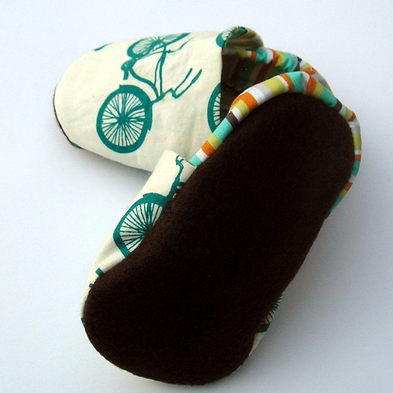 Baby Shoes 3 6 months Organic Unisex Cruiser Bike for Boy
