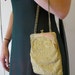 60s Gold Bag / Glitter Evening Purse / Lurex / Harry Levine / Shoulder Dressy Purse / Stunning