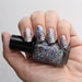 Multicolor and multishape glitter nail polish Kesha's Floor Sweepings