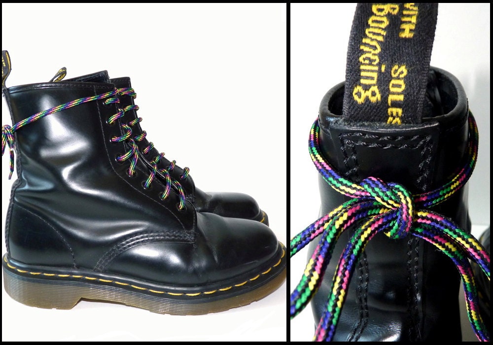 rainbow laces for doc martens