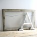 Vintage Wooden Frame with Glass