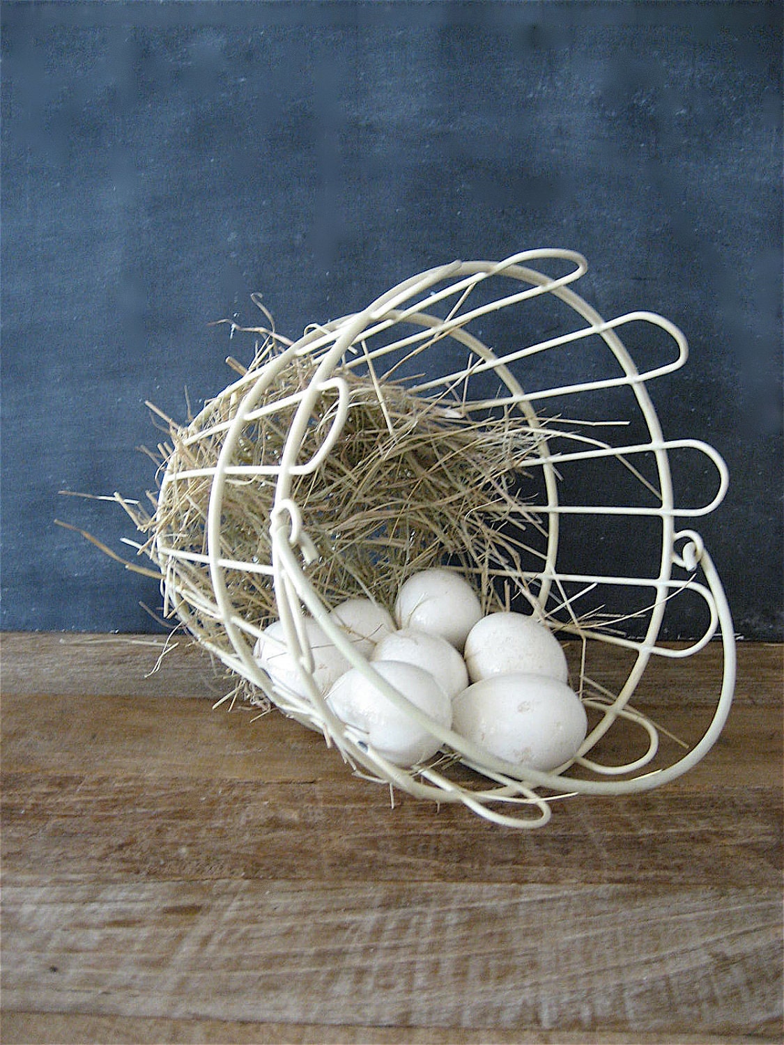 Vintage Egg Basket