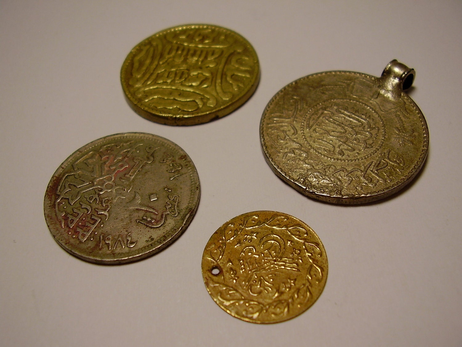 A Small Collection of Arabic Turkish Ottoman Empire Coins