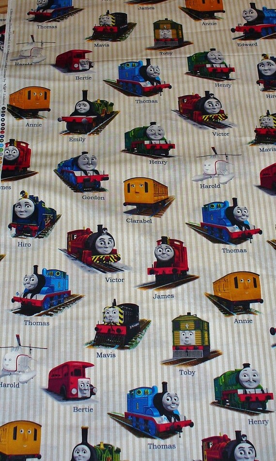 Thomas the Train Fabric / Gordon Henry James Bertie