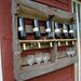 Recycled wine rack