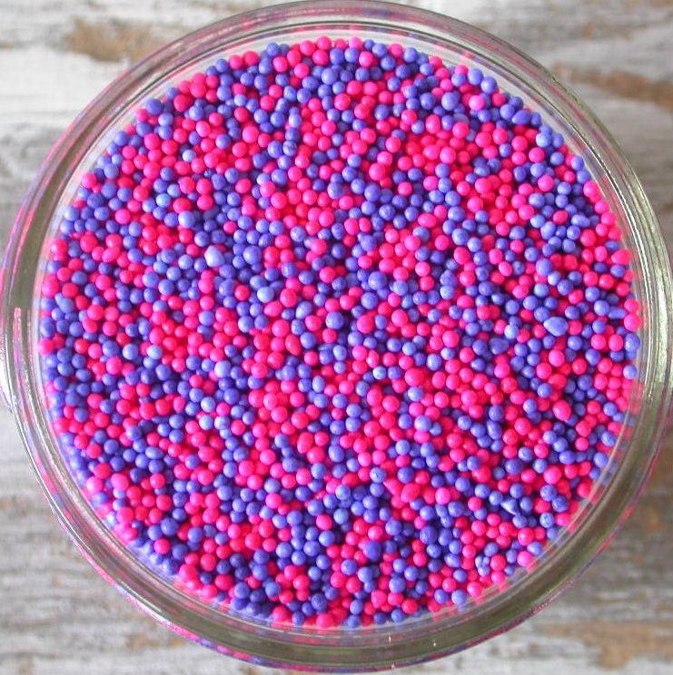 Sprinkles 3 oz. Pink and Purple Non by SimplyBakingSupplies