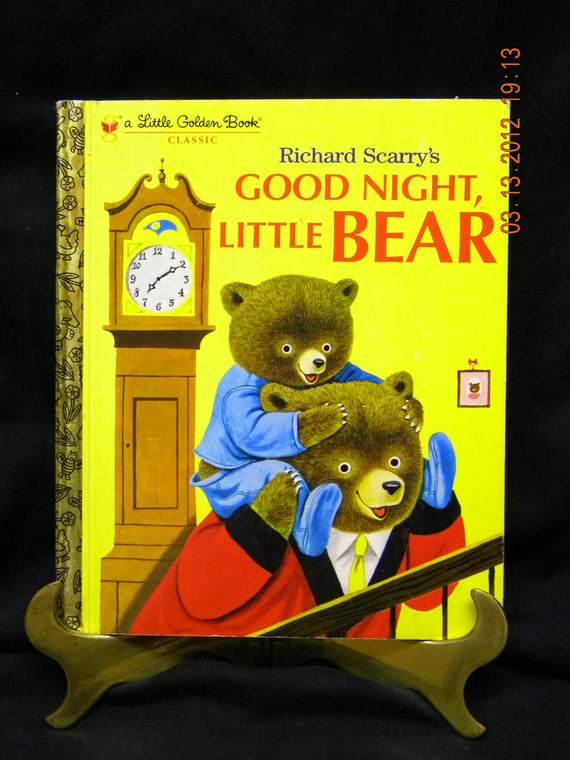 Good Night Little Bear a little golden book by HeyJunkman on Etsy