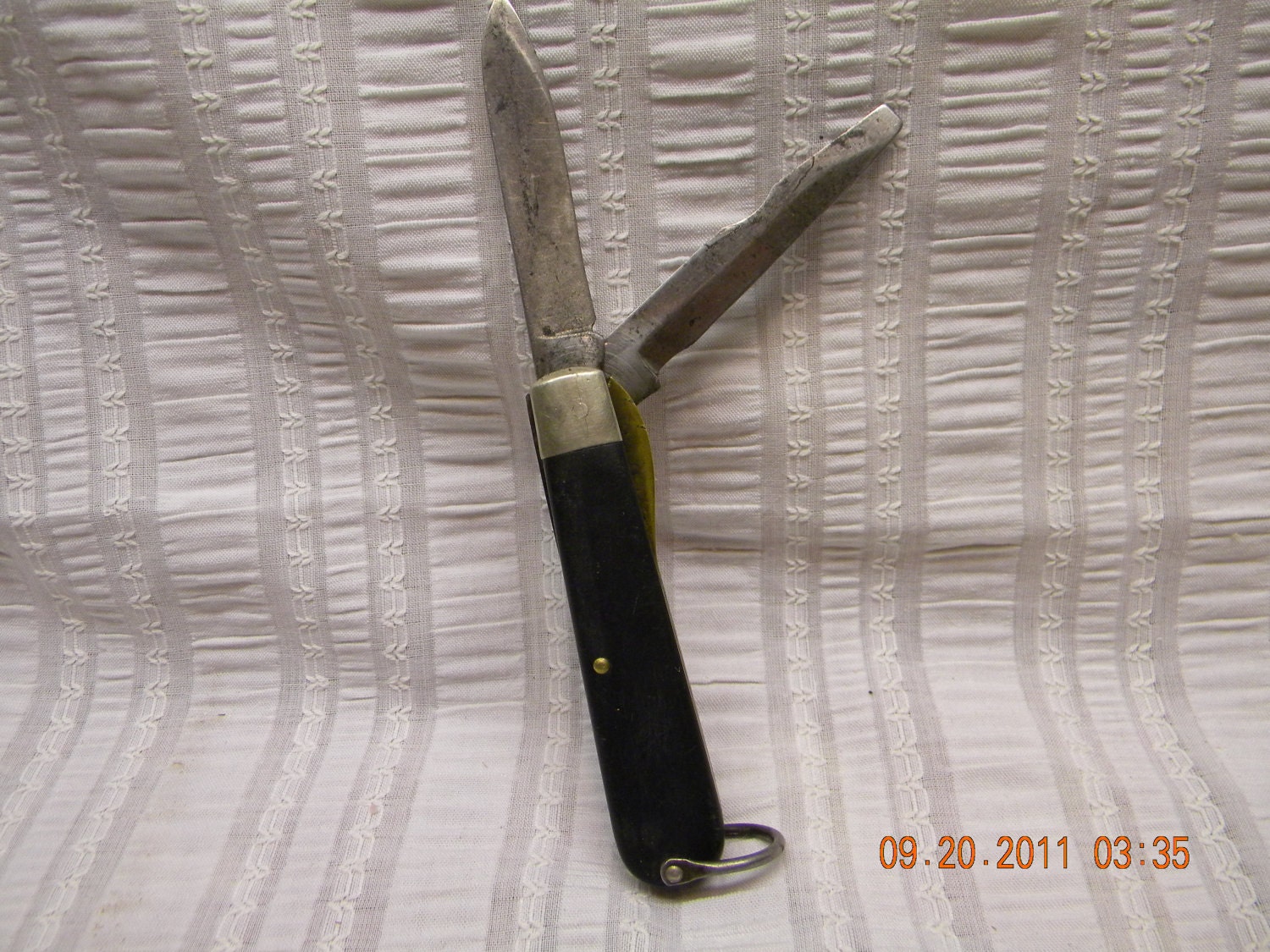 Vintage utility knife Camillus New York knife screw driver