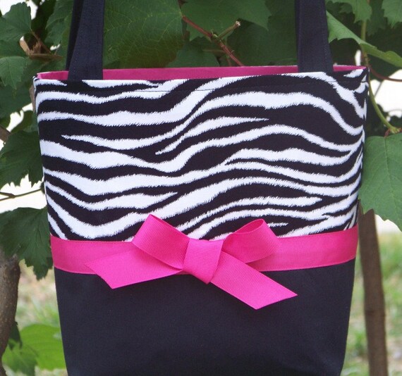 small zebra purse