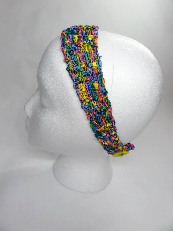 multicolored headbands