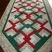 Large Holiday table runner