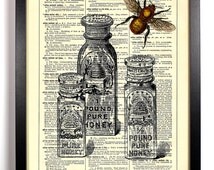 Popular items for bee kitchen decor on Etsy