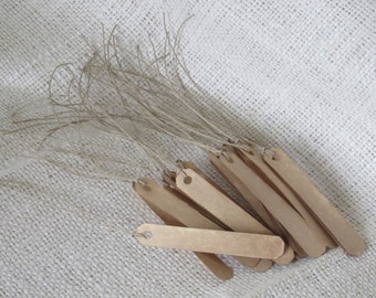 Aged Jewelry Tags Extra Long Version