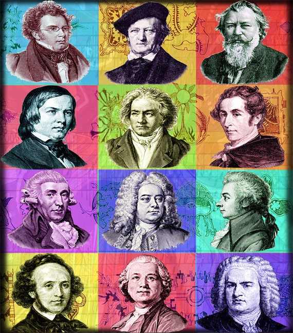 Classical Composers Music Art Composer By ArtfulMusicianPRTLND