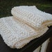 Knit Cotton Dishcloths - Ivory Cream