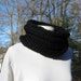 Wool Cowl - Black Onyx