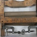 TREASURY...Vintage Washing Wringer.... M F D for John Edwards, Salt Lake City Utah 1896... Advertisement Wringer..