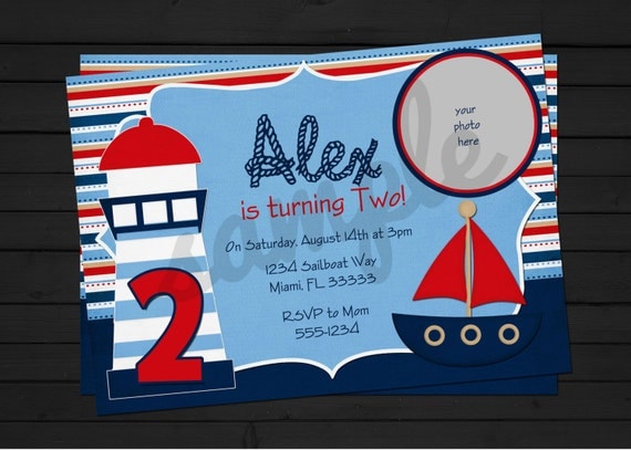 Free Nautical Invitation Templates