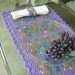 Crochet Placemats - Set of 4 Handmade Placemats - Dining Placemats - Purple Placemats - Kitchen Decor - Rectangular Placemats
