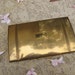 large vintage gold cigarette case