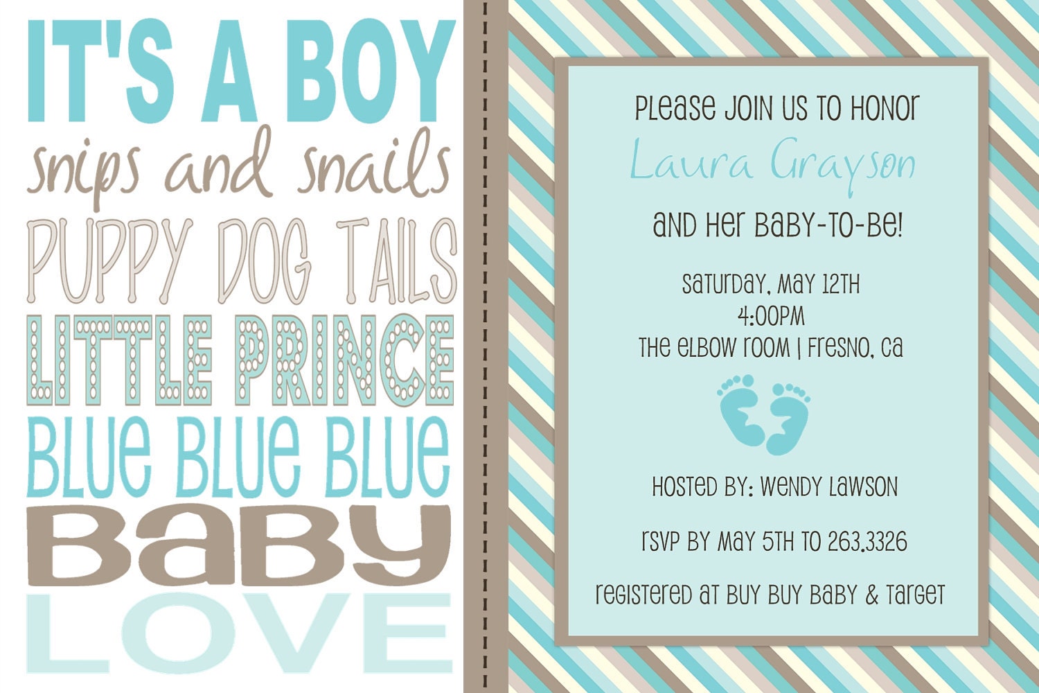 Baby Shower Invitation Sayings For A Boy 2