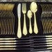 Bestecke Solingen Gold Plated Flatware Set with Case