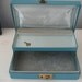 Vintage 60s Jewelry Box with Lock and Key