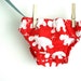 Newborn unisex baby bloomers, girl or boy diaper cover, lovely hippos print, summertime. Size newborn. Free shipping.