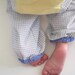 On sale. Unisex baby pants, baby trousers, big butt baby pants, natural baby pants. Suitable for washable diapers. Size 2T, ready to ship.