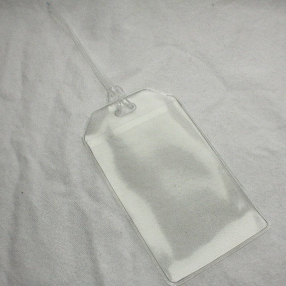 clear luggage tag clear luggage tag