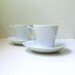 SALE Vintage Modern Upsala Ekeby Karla Cup Saucer Pair Karlskrona Sweden 1950's
