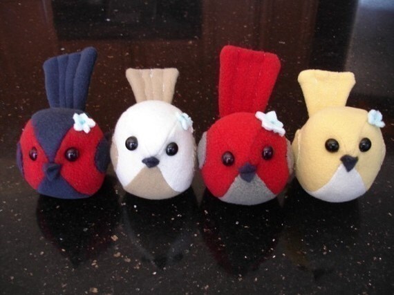 stuffed bird patterns sewing