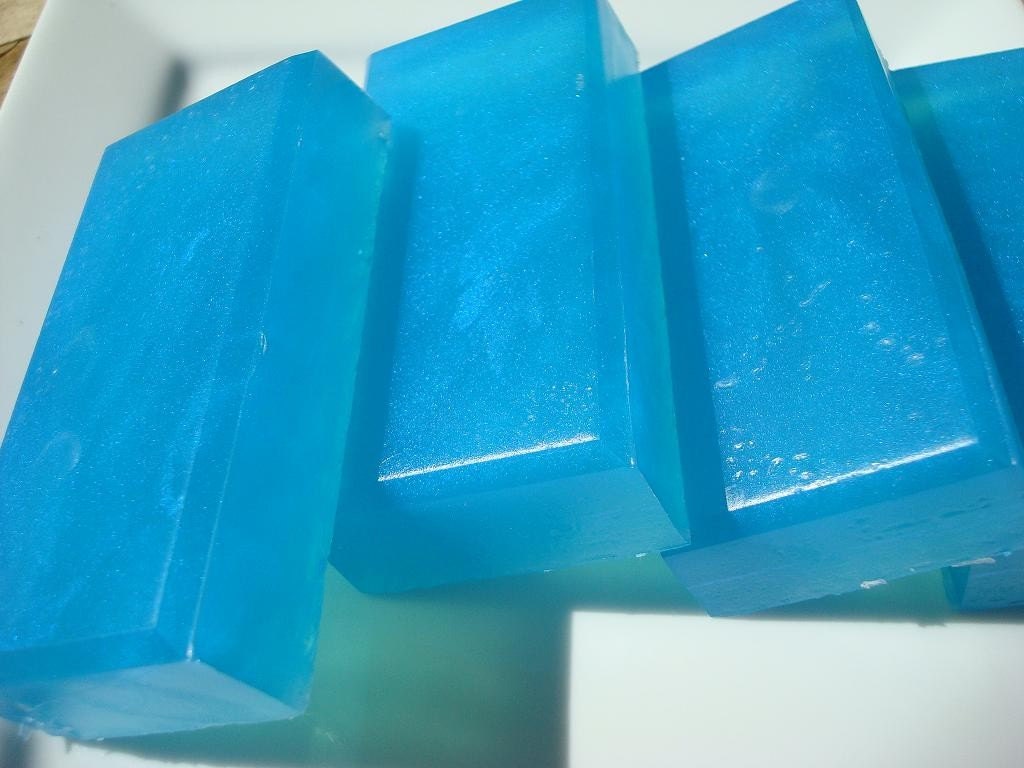 Blueberry Soap Blue Soap Homemade Soap Bar Soap by HoookedSoap