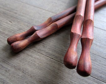 Wooden chopsticks unique & high quality 100% handmade design no.18