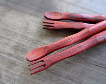 Wooden chopsticks unique & high quality 100% handmade design no.21