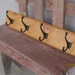 FALL SALE FREE shipping Golden oak coat hanger