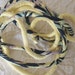 Designer handmade fabric covered necklace cords, jewelry supply, textile jewelry, fabric jewelry, pendant cords-C59