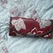 Red Leather Key Fob Vintage Hasi Hoto
