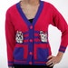 Vintage Adorable Kitten Sweater