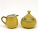 Mikasa Stoneglaze, Cream and Sugar Set, Champagne Pattern F6301, Mikasa, ca. 1970s