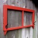 Vintage Wood Window Decorative Rack