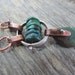 On hold for deposit for Gar - Captured Turquoise Necklace - OOAK Sterling silver and copper metalwork with rustic chunks of turquoise