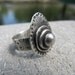 Hoiliday Sale - Funky Chunky Rustic Artisan Ring - one of a kind and hand crafted in recycled sterling silver