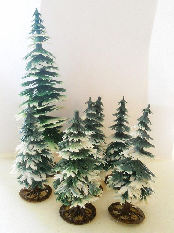 Vintage Plastic Christmas Tree 