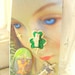 Vintage Collection of Full Color Brooch Pins Saint Patrick Clover Angel Gold Enamel Cross Set Metal