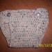Crocheted Bun Warmer Diaper Cover