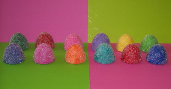 6 Fake Gumdrops For Candyland Theme By FakeCupcakeCreations