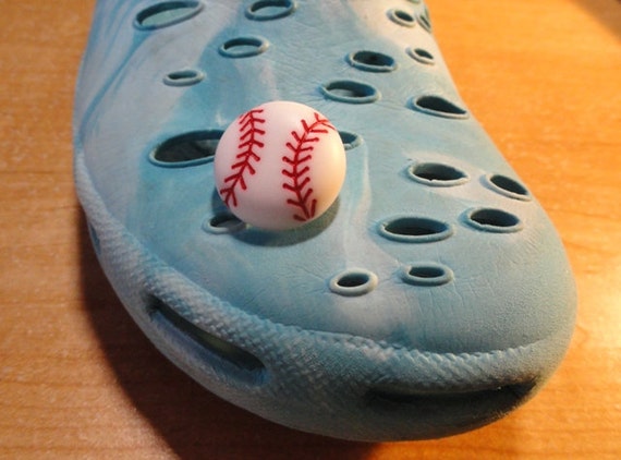 baseball croc charms